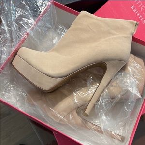 Suede women’s boots